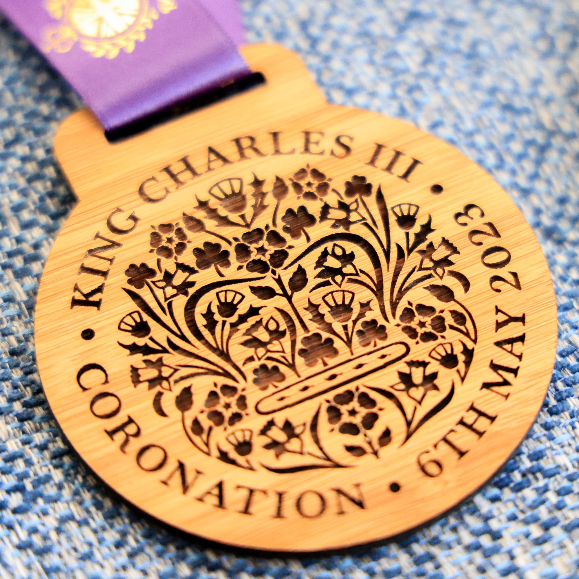 Kyloe Creations - Charles III Coronation Engraved Medals